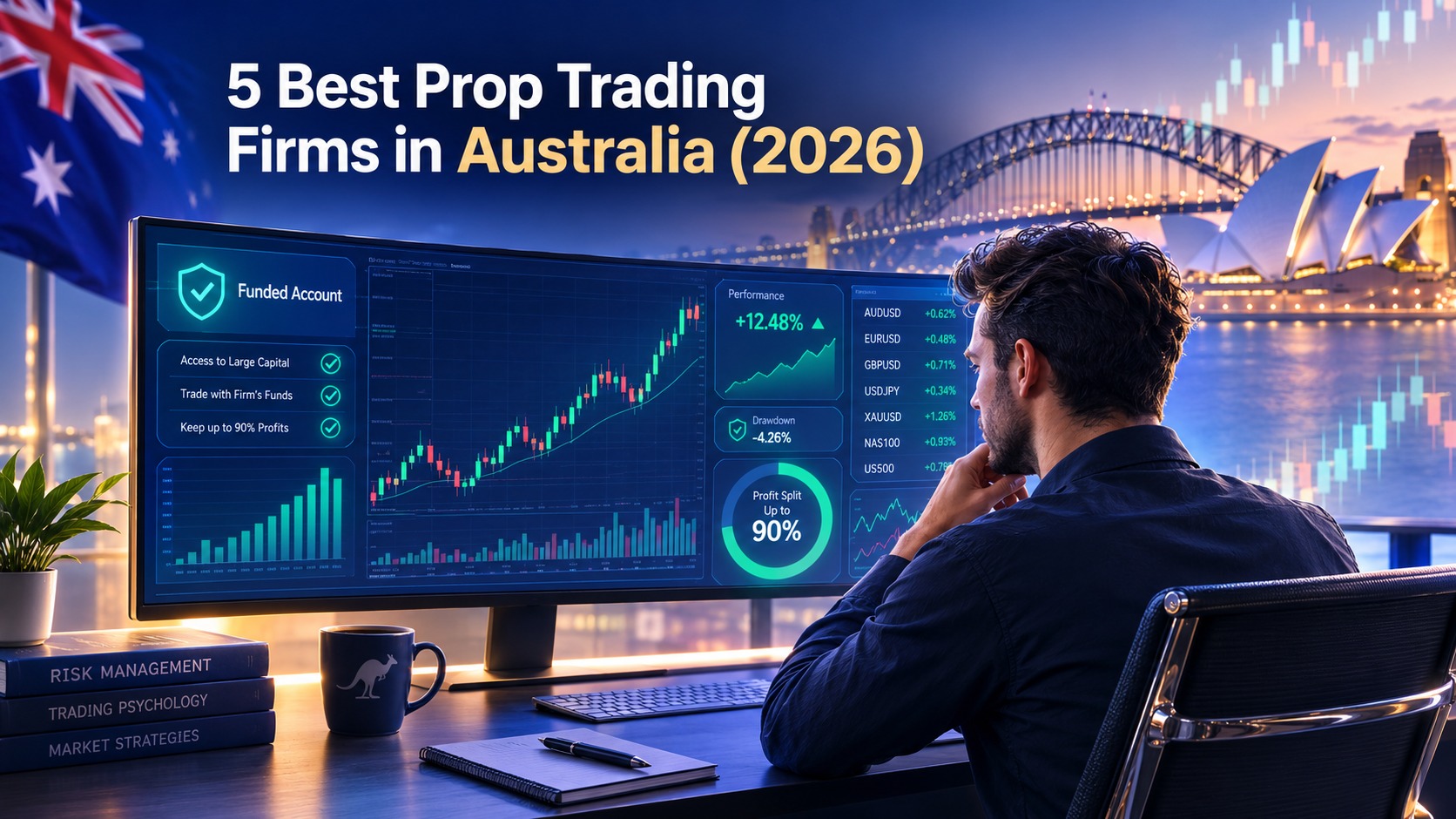 5 Best Prop Trading Firms in Australia (2026)