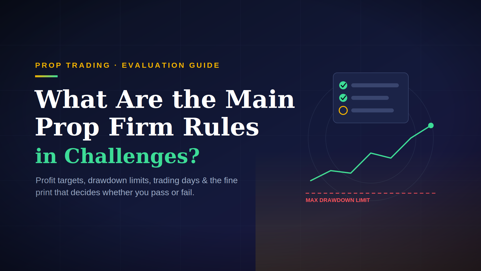 What Are the Main Prop Firm Rules in Challenges?